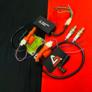 Universal Dual Exhaust Flame Thrower Kit | Petrol Engine Compatible