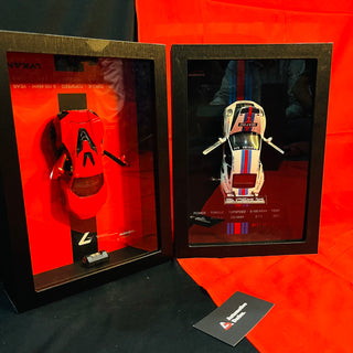 3D Car Frame Wall Art | Wooden Frame with Removable Die-Cast Cars