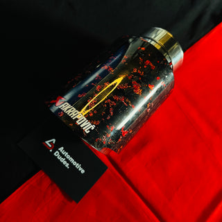 Akrapovic Exhaust Tip | Akra Red Forged Carbon Single Tip