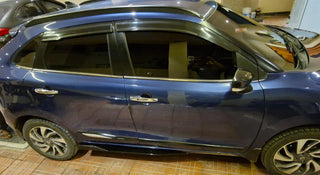 car with side skirts