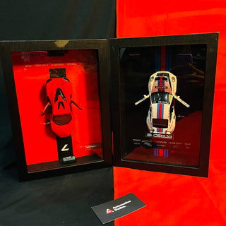 3D Car Frame Wall Art | Wooden Frame with Removable Die-Cast Cars