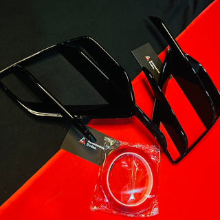 VW Virtus Fog Lamp Grills | Sporty & Aggressive Front Bumper Upgrade (Left & Right)