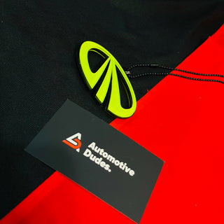 Fluorescent Green Car Mirror Hanging