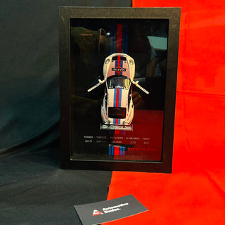 3D Car Frame Wall Art | Wooden Frame with Removable Die-Cast Cars