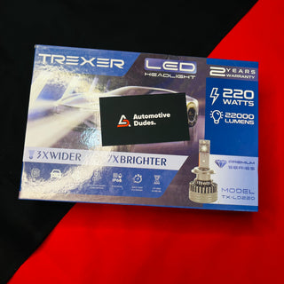 Trexer 220 Watts Headlight LED Bulbs