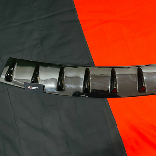 Universal Gloss Black 7 Fin Shark Rear Diffuser for Cars