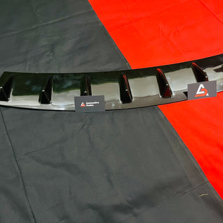 Universal Gloss Black 7 Fin Shark Rear Diffuser for Cars – ABS Body Kit