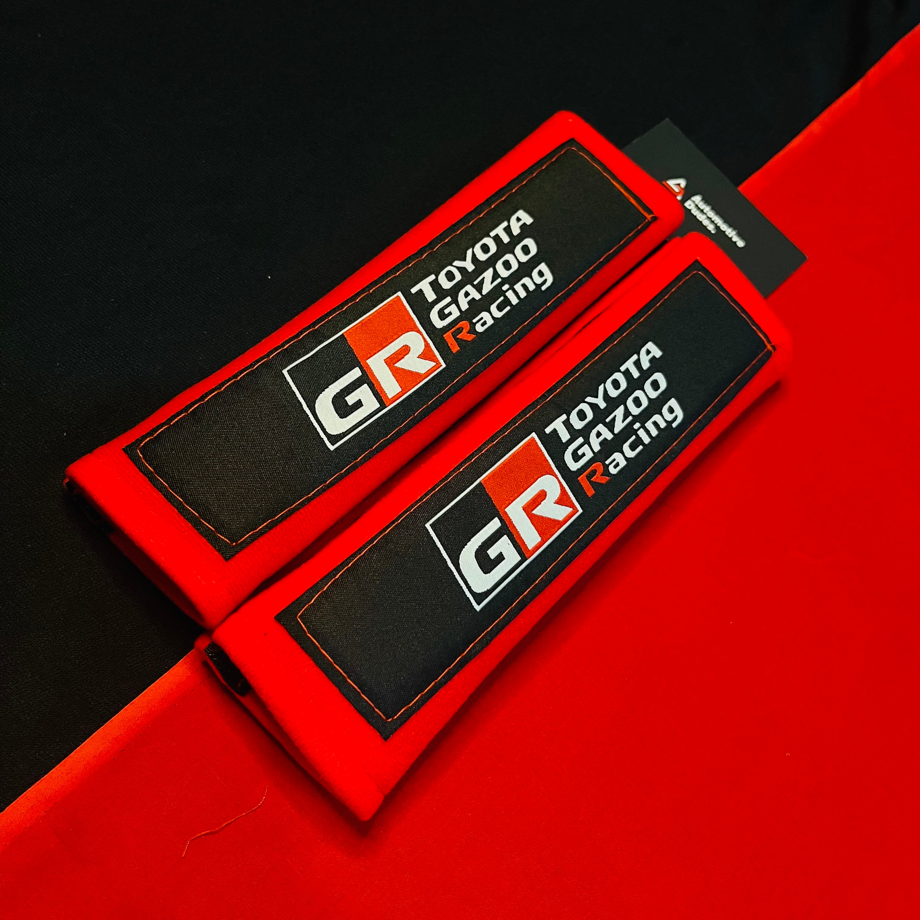 Toyota Gazoo Racing Shoulder Pads | Soft Cushion Set of 2