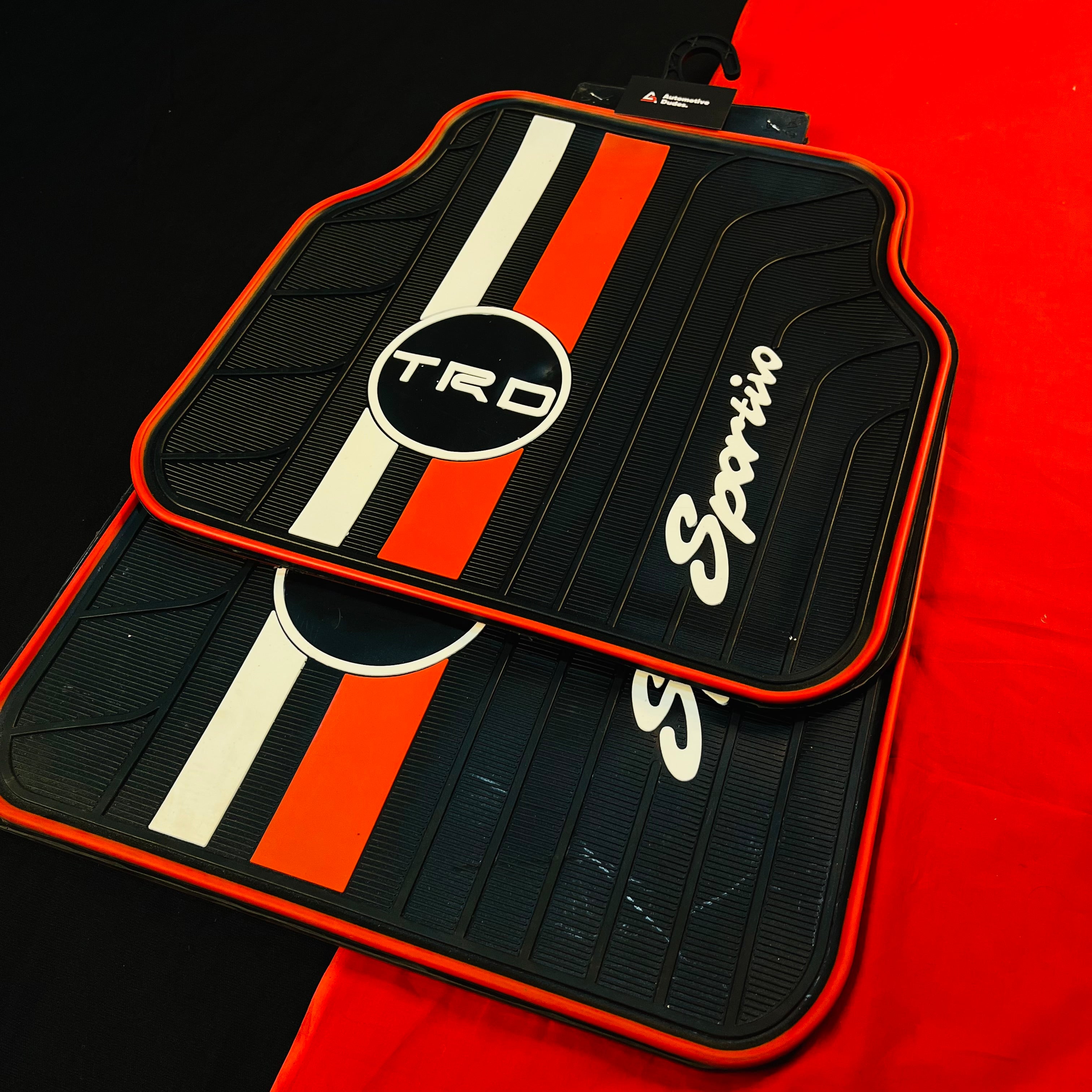 Printed Floor Mats (Set Of 4)