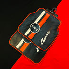 Printed Floor Mats (Set Of 4)