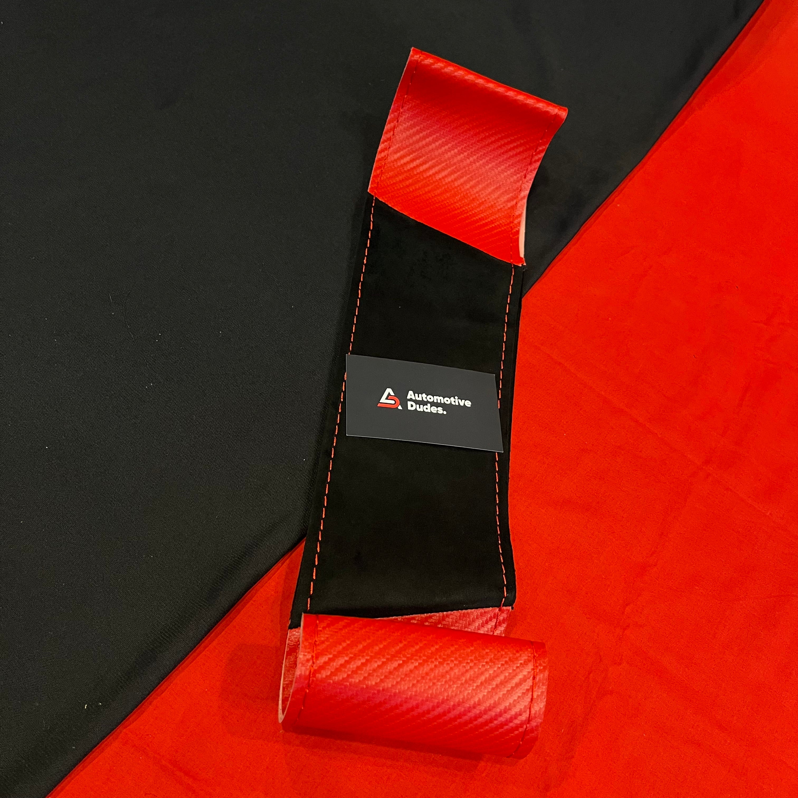 Universal Carbon + Alcantara Steering Cover