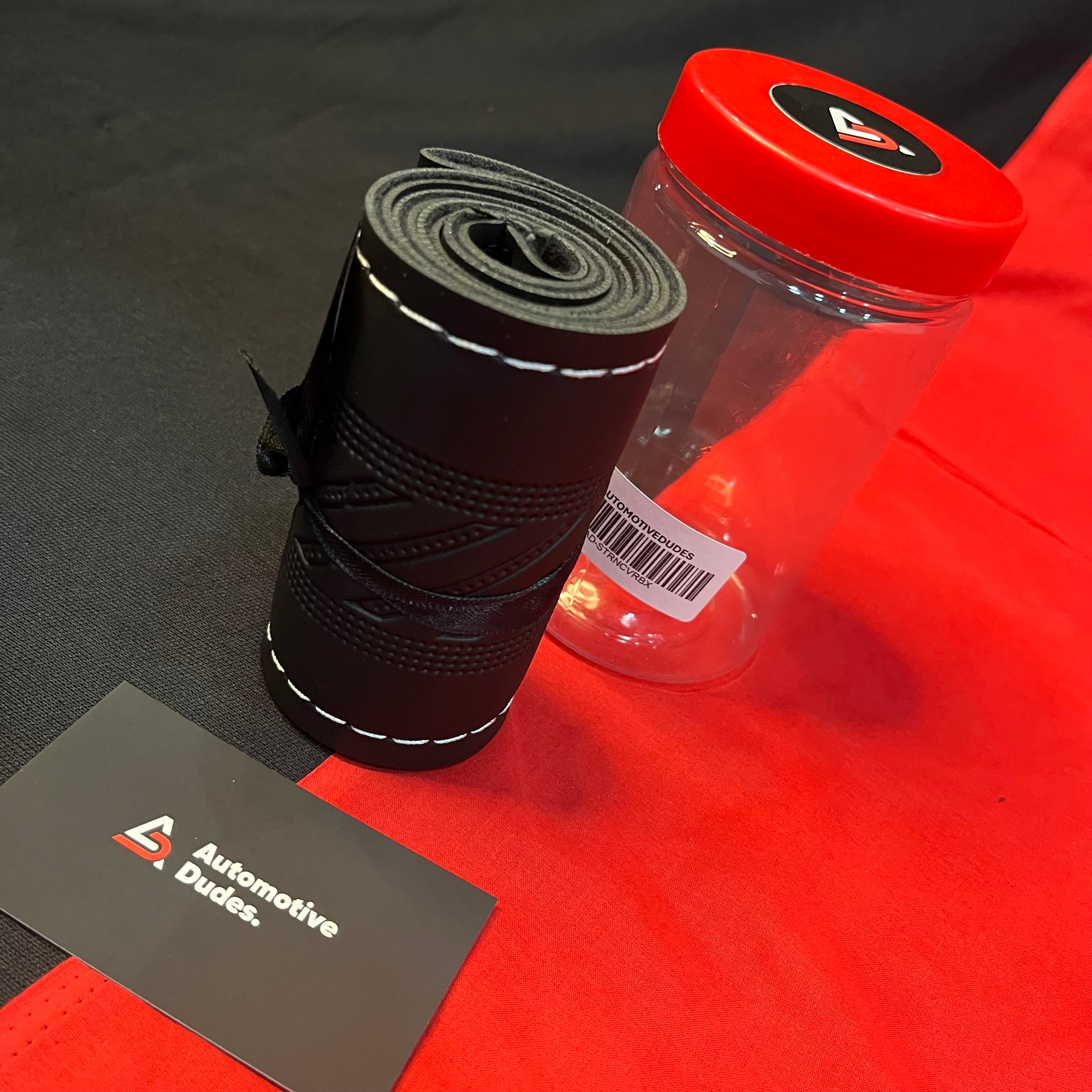 Universal Premium Leather Steering Cover