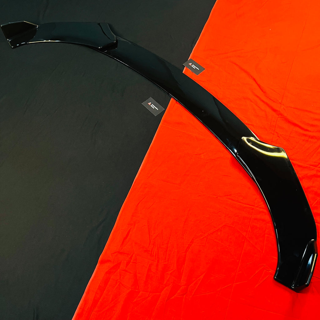 Gloss Black 3PC Front Bumper Splitter for Cars