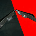 Car Rear Splitters (2Pc Set) | Gloss Black | ABS for Car Bumper Protection