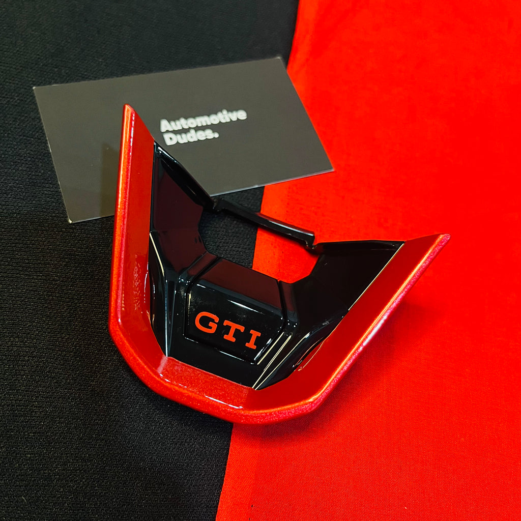 VW Virtus Steering Wheel Trim GTI Badge | Aftermarket steering Trim (OEM-style fit)