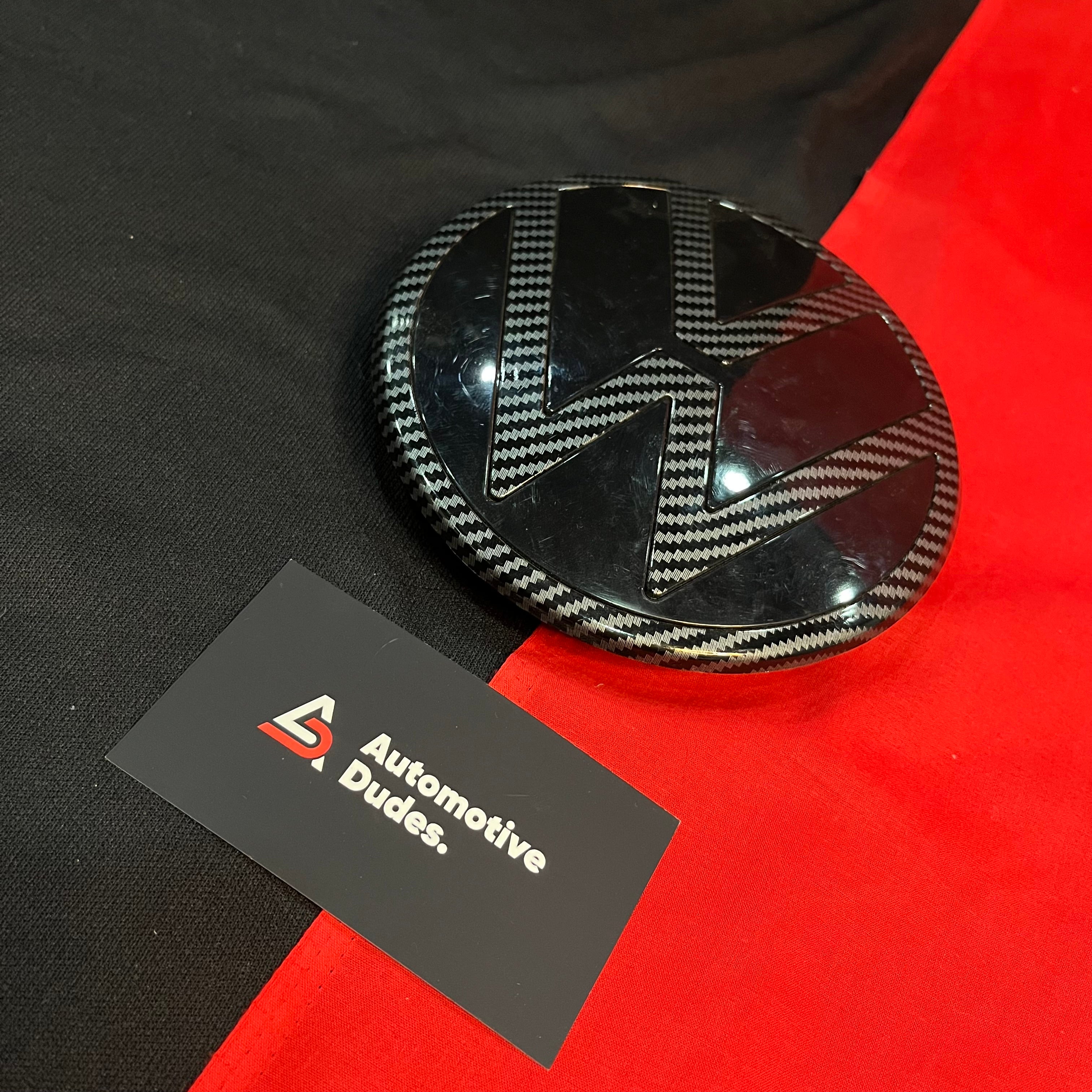 VW Virtus Replacement Logos (Set of 2) | VW Virtus Aftermarket Emblems