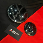 VW Virtus Replacement Logos (Set of 2) | VW Virtus Aftermarket Emblems
