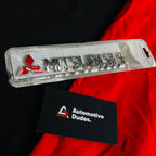 Mitsubishi  Metal Emblem Badge | Universal Aftermarket Monogram Sticker