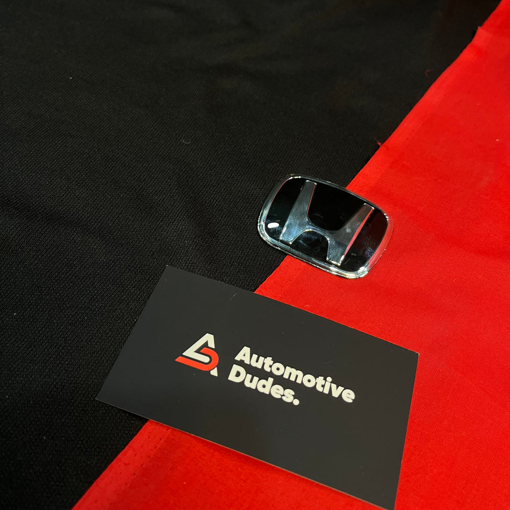 Honda JDM Type-R Red Emblem (Set of 3) | Honda H Replacement Logos