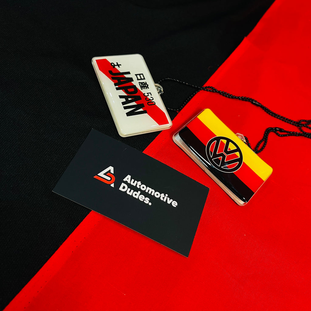 Car Mirror Hangings | Double-Sided Printed Hanging