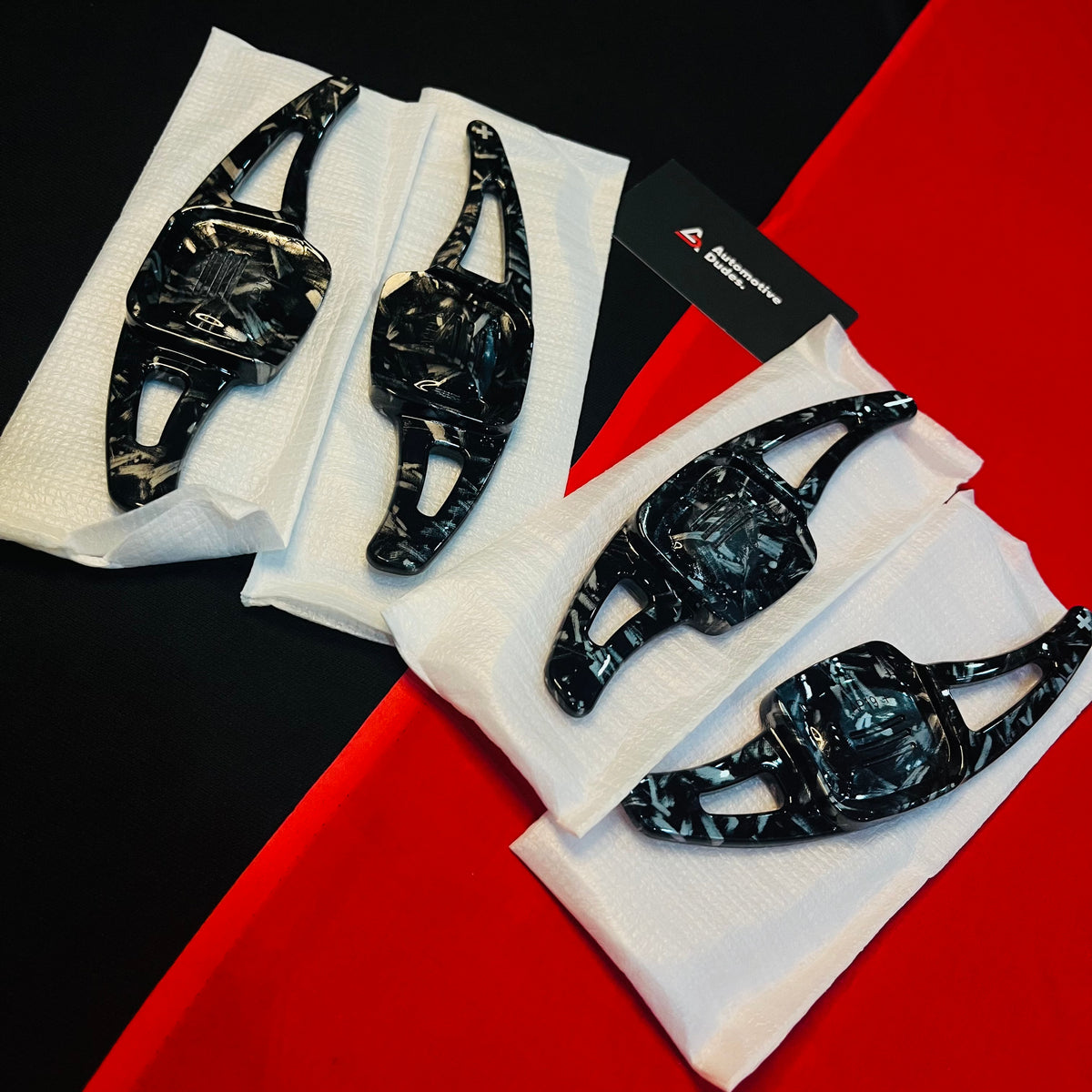 VW Virtus Premium Forged Carbon ABS Paddle Shifters (Imported)