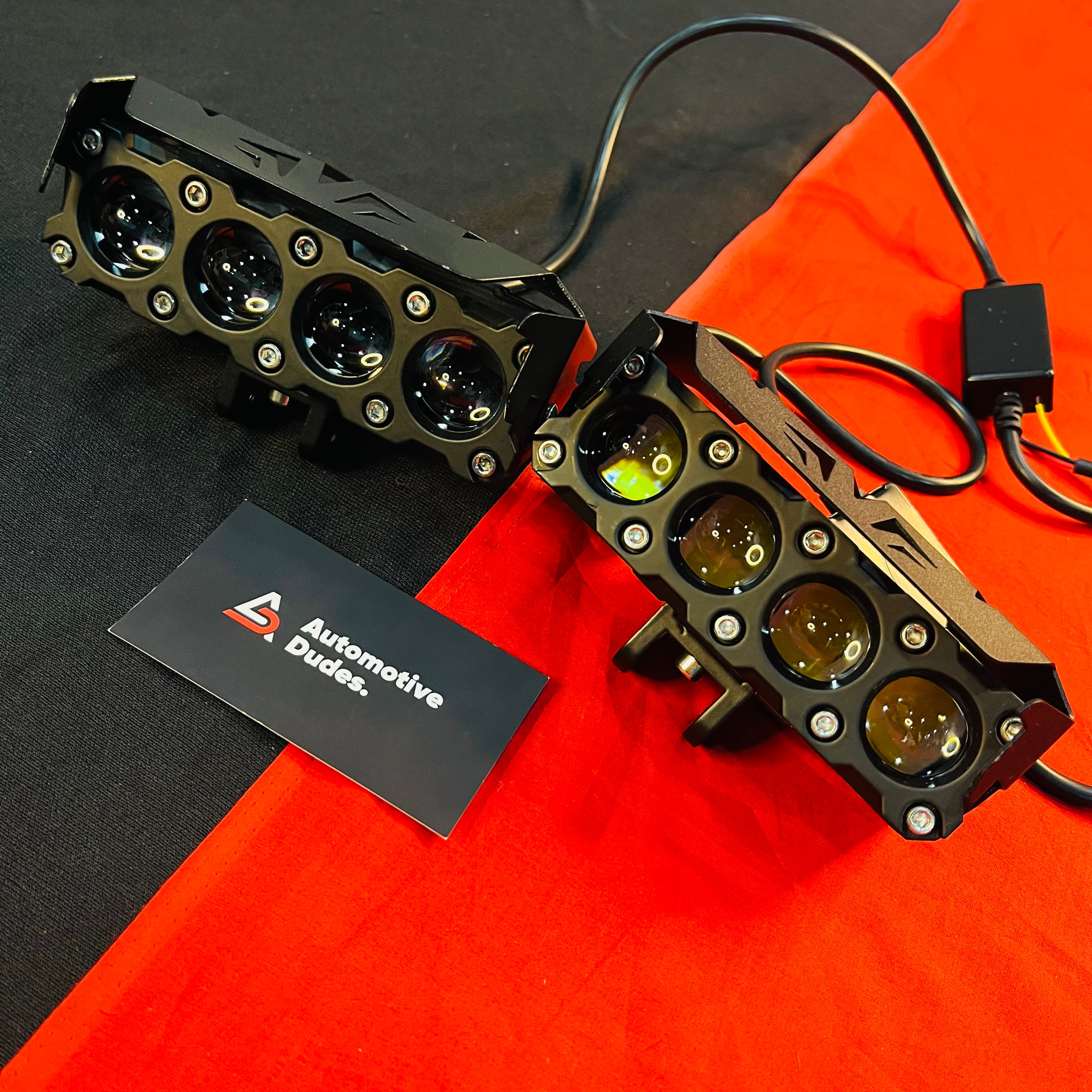 HJG 4 Lens Auxiliary Lights 