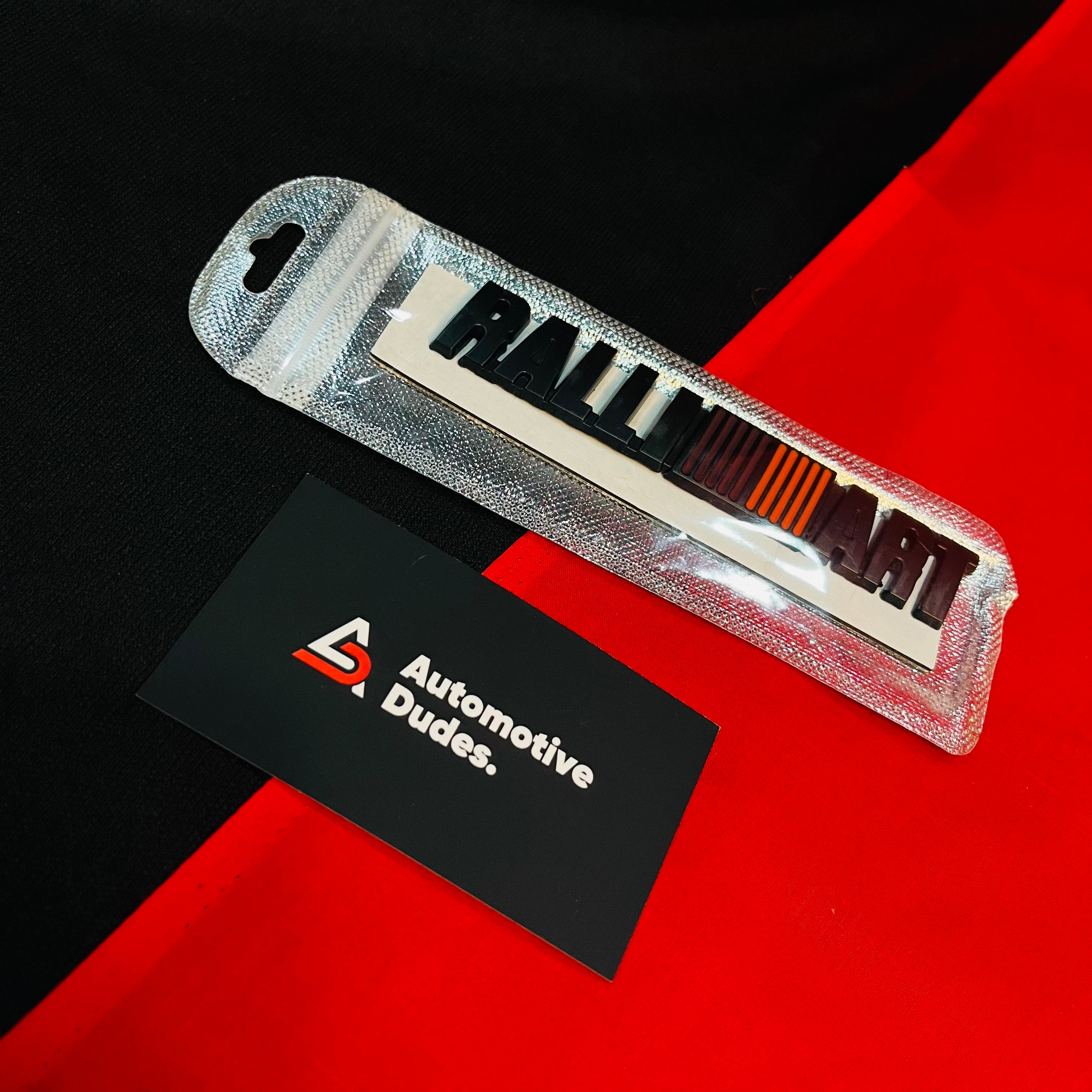 Ralliart Metal Emblem Badge | Universal Aftermarket Monogram Sticker