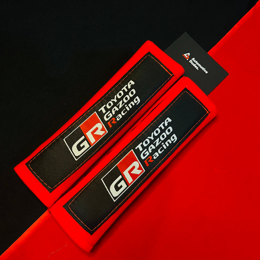 Toyota Gazoo Racing Shoulder Pads | Soft Cushion Set of 2