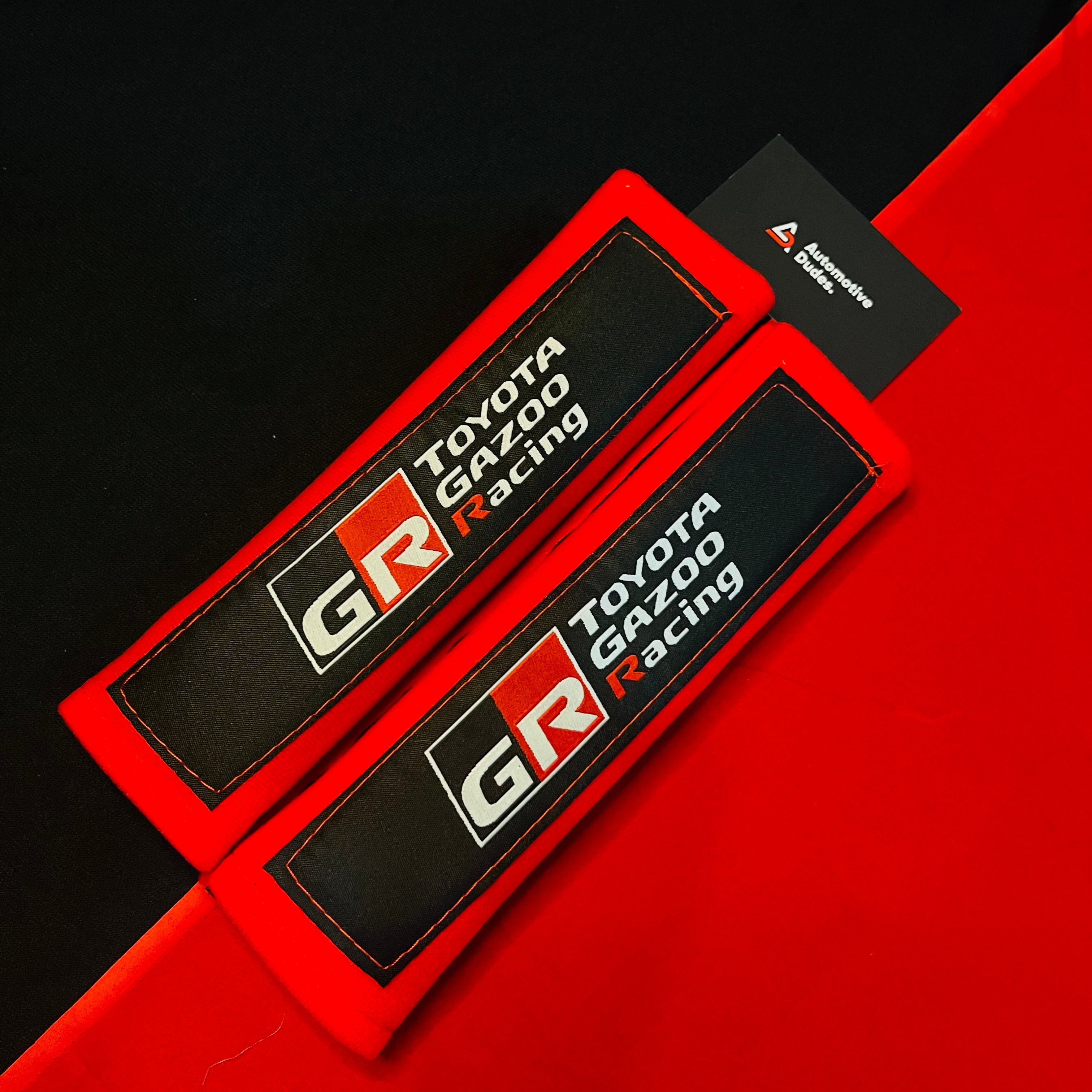 Toyota Gazoo Racing Shoulder Pads | Soft Cushion Set of 2