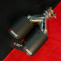 Akrapovic Dual Tip | Akra matt Dual Exhaust Tip