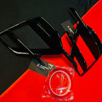 VW Virtus Fog Lamp Grills | Sporty & Aggressive Front Bumper Upgrade (Left & Right)