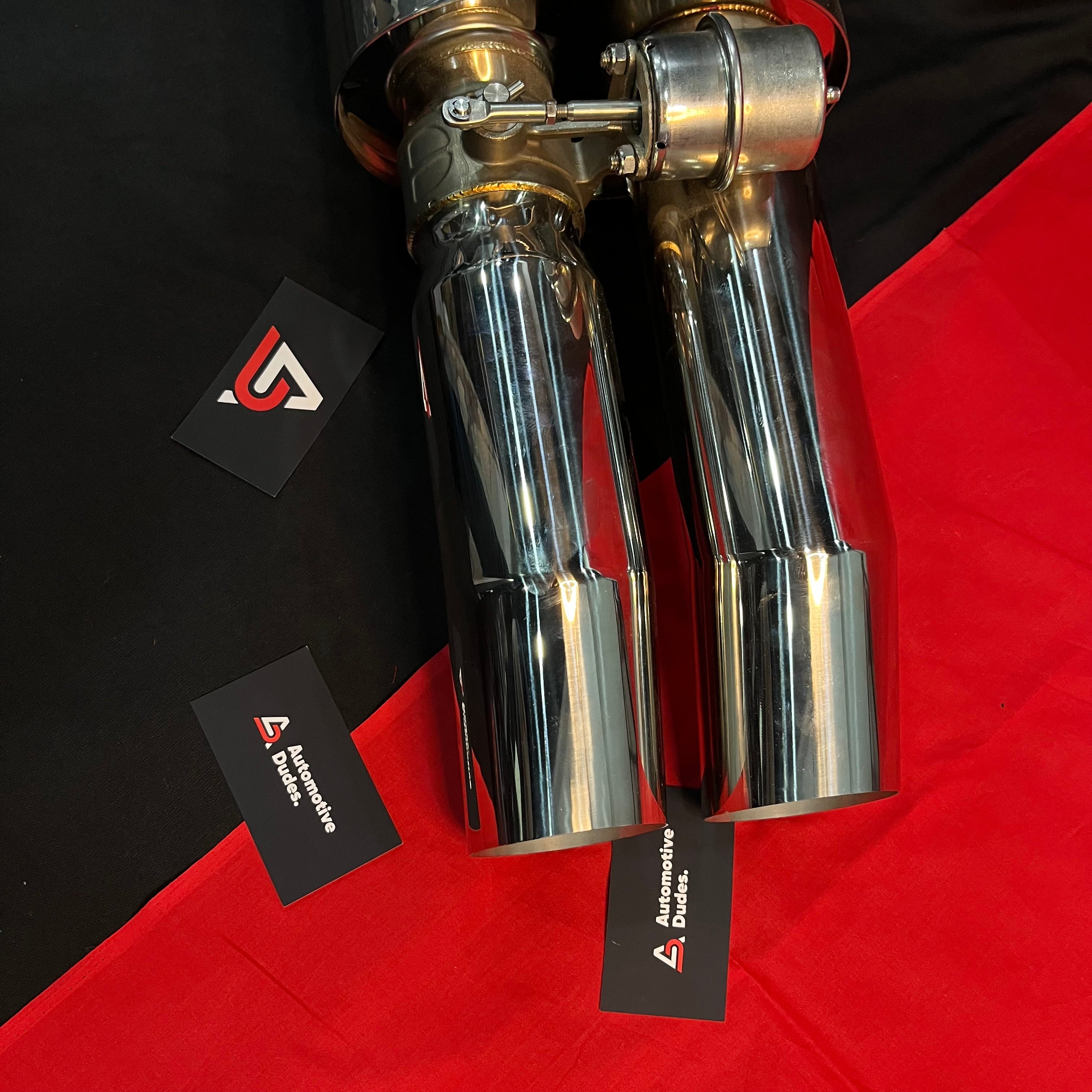 Borla Dual Tip (Spit Fire) Valvetronic Exhaust