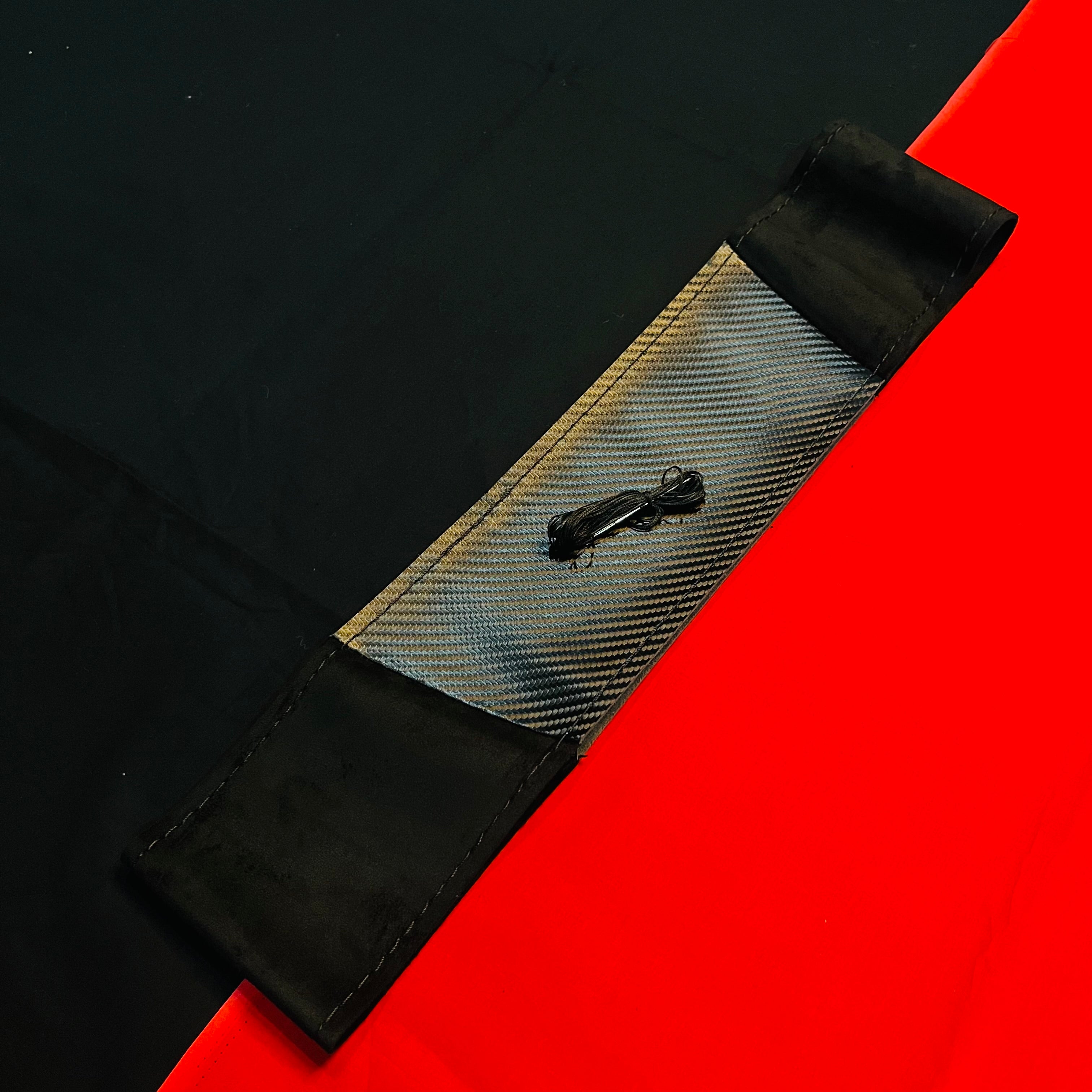 Universal Carbon + Alcantara Steering Cover