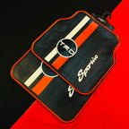 Printed Floor Mats (Set Of 4)