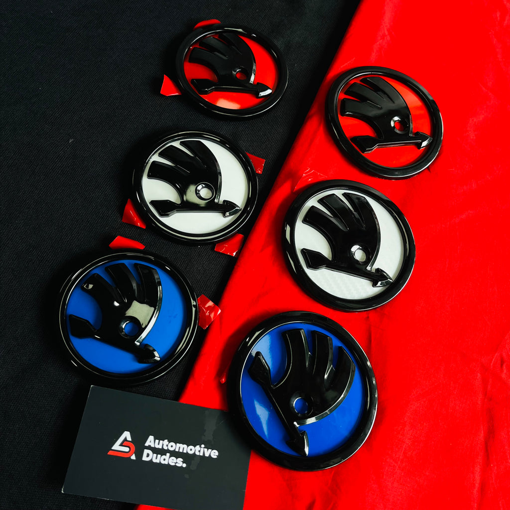 Skoda Slavia Replacement Logos | Škoda Aftermarket Emblems