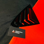  Window Louvers Gloss Black