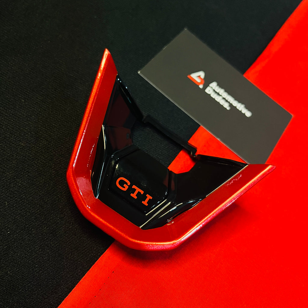VW Virtus Steering Wheel Trim GTI Badge | Aftermarket steering Trim (OEM-style fit)
