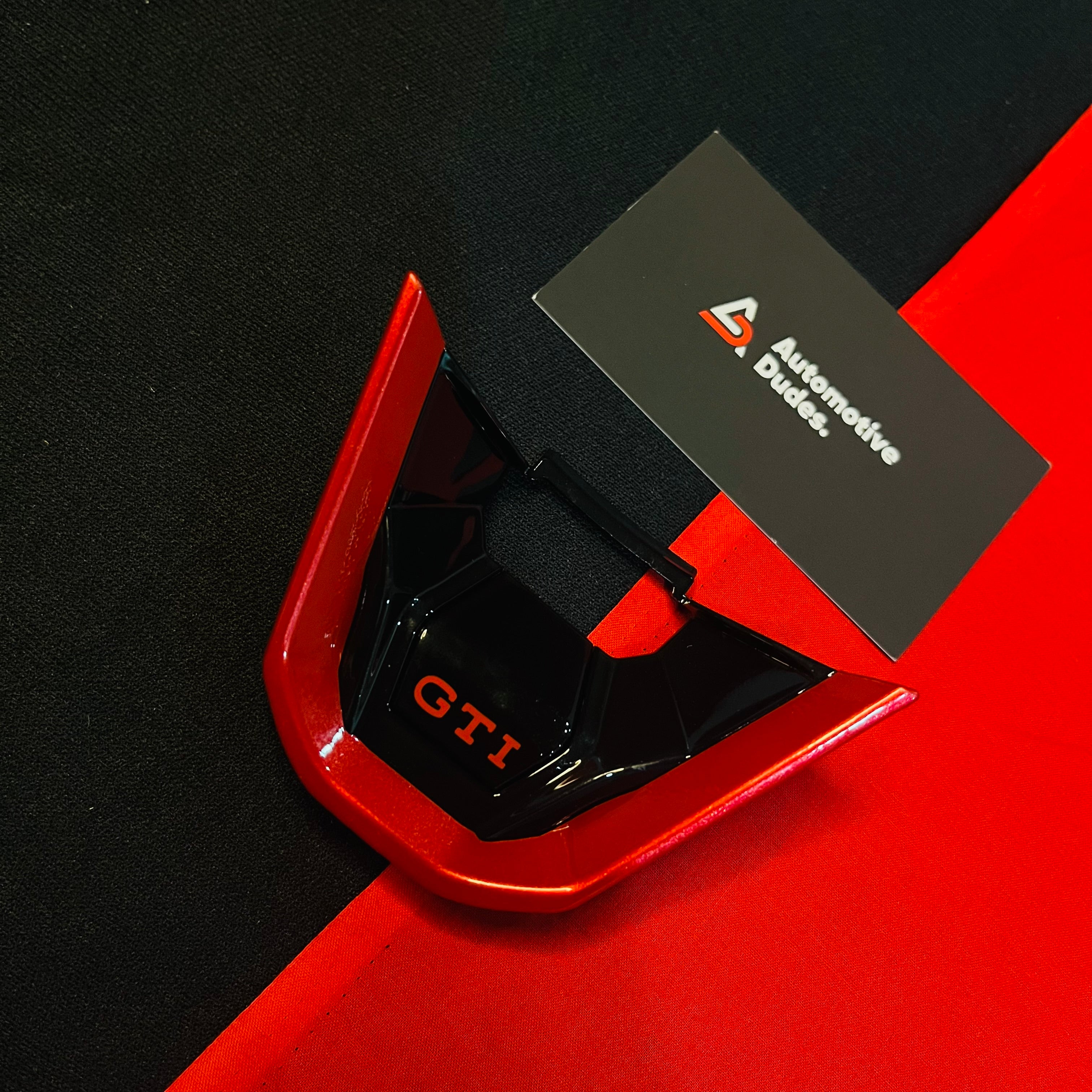 VW Virtus Steering Wheel Trim GTI Badge | Aftermarket steering Trim (OEM-style fit)