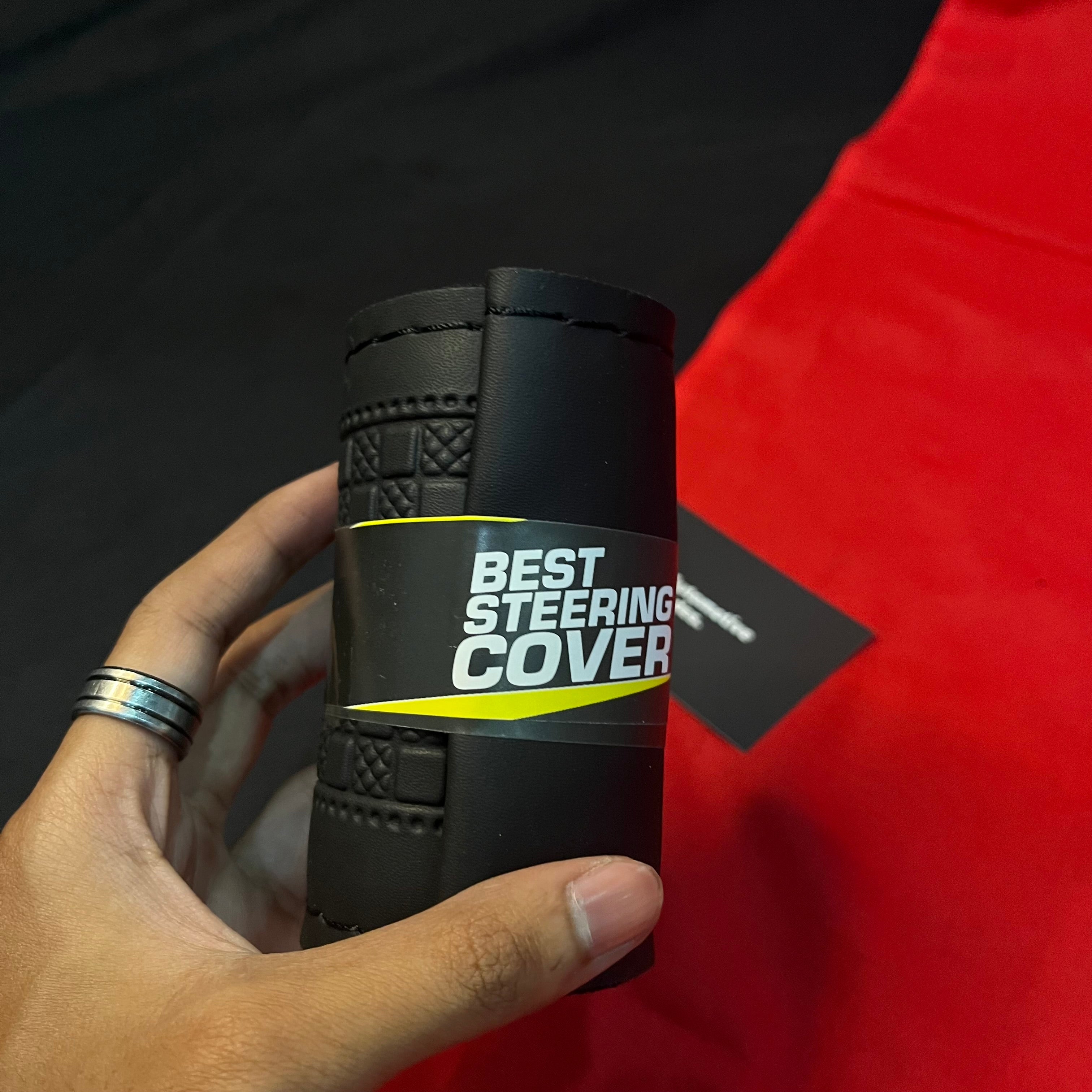 Universal Normal Leather Steering Cover