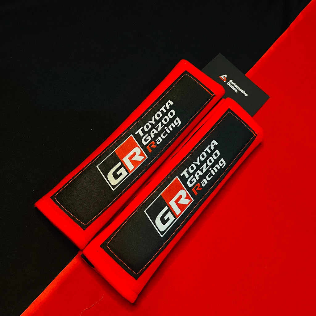 Toyota Gazoo Racing Shoulder Pads | Soft Cushion Set of 2