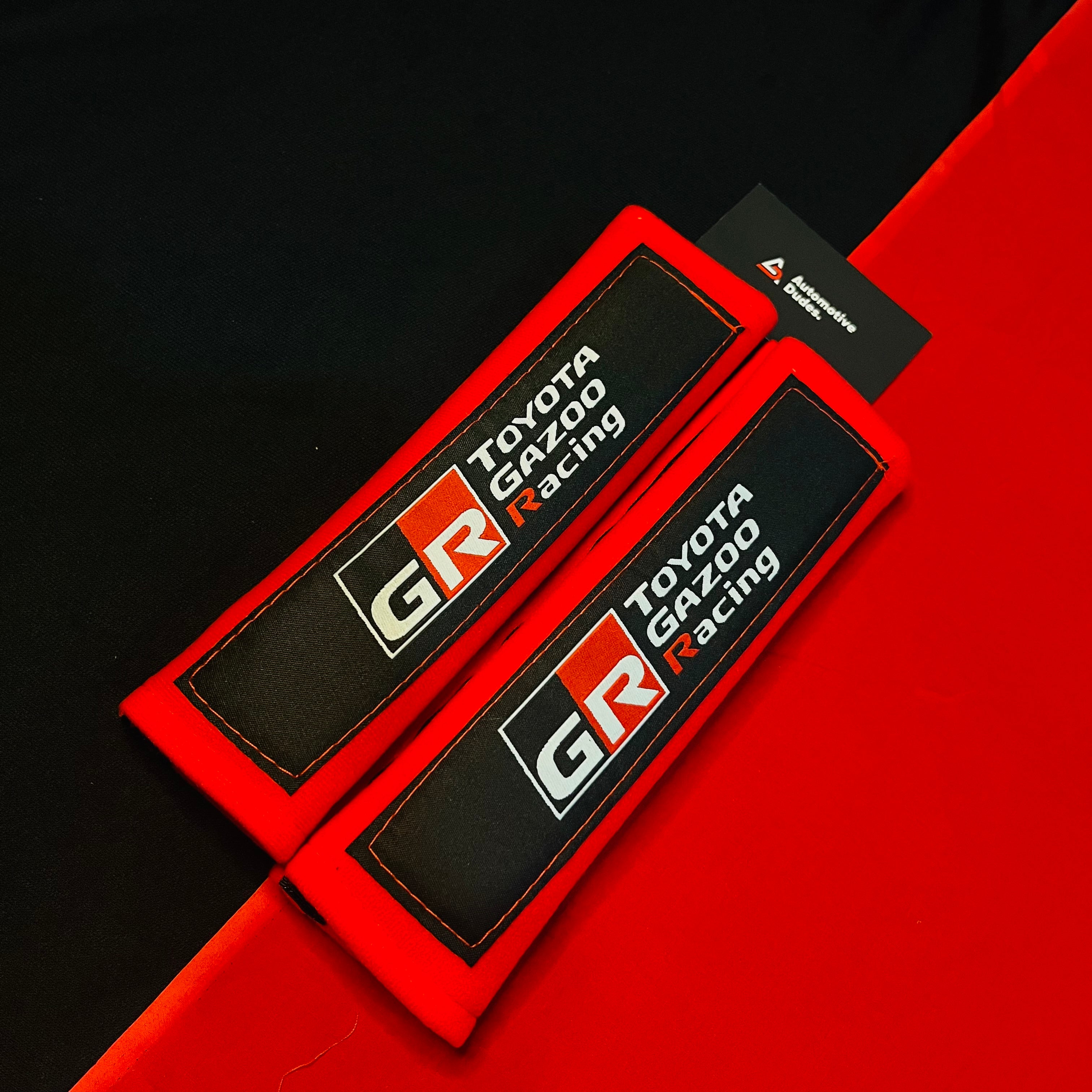 Toyota Gazoo Racing Shoulder Pads | Soft Cushion Set of 2