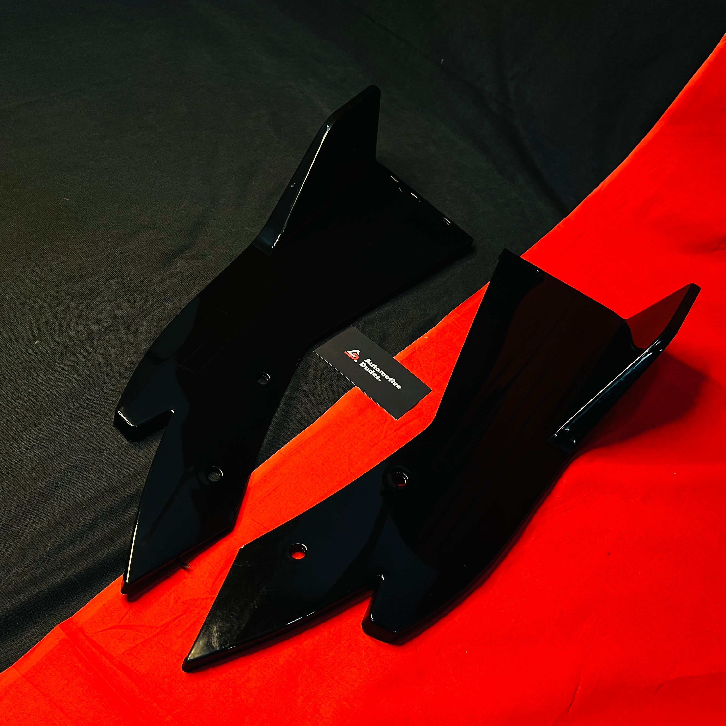 Fish Cut Rear Splitter 