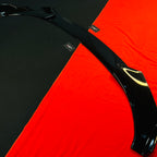 Gloss Black 3PC Front Bumper Splitter for Cars