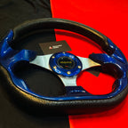 MOMO 12 Inch D-Shaped Universal Steering Wheel