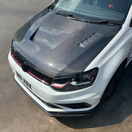 Carbon Fiber Alpha Hood for Volkswagen Polo