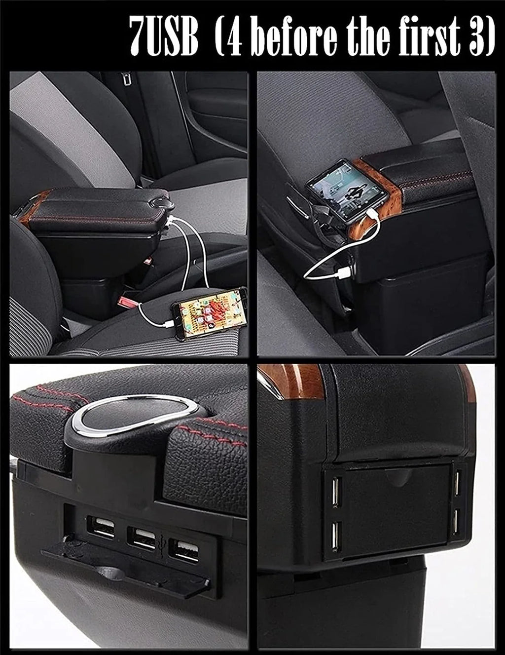 BMW Style Universal Center Armrest Console