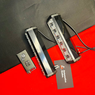 Remote Control Federal Flashers (3 In 1) | 2 Cob For Car