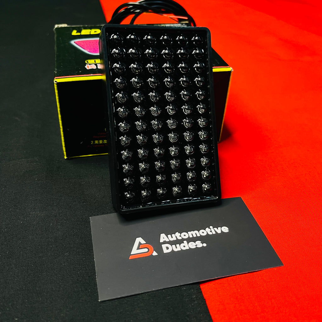 F1 72 LED Rain Flasher Black