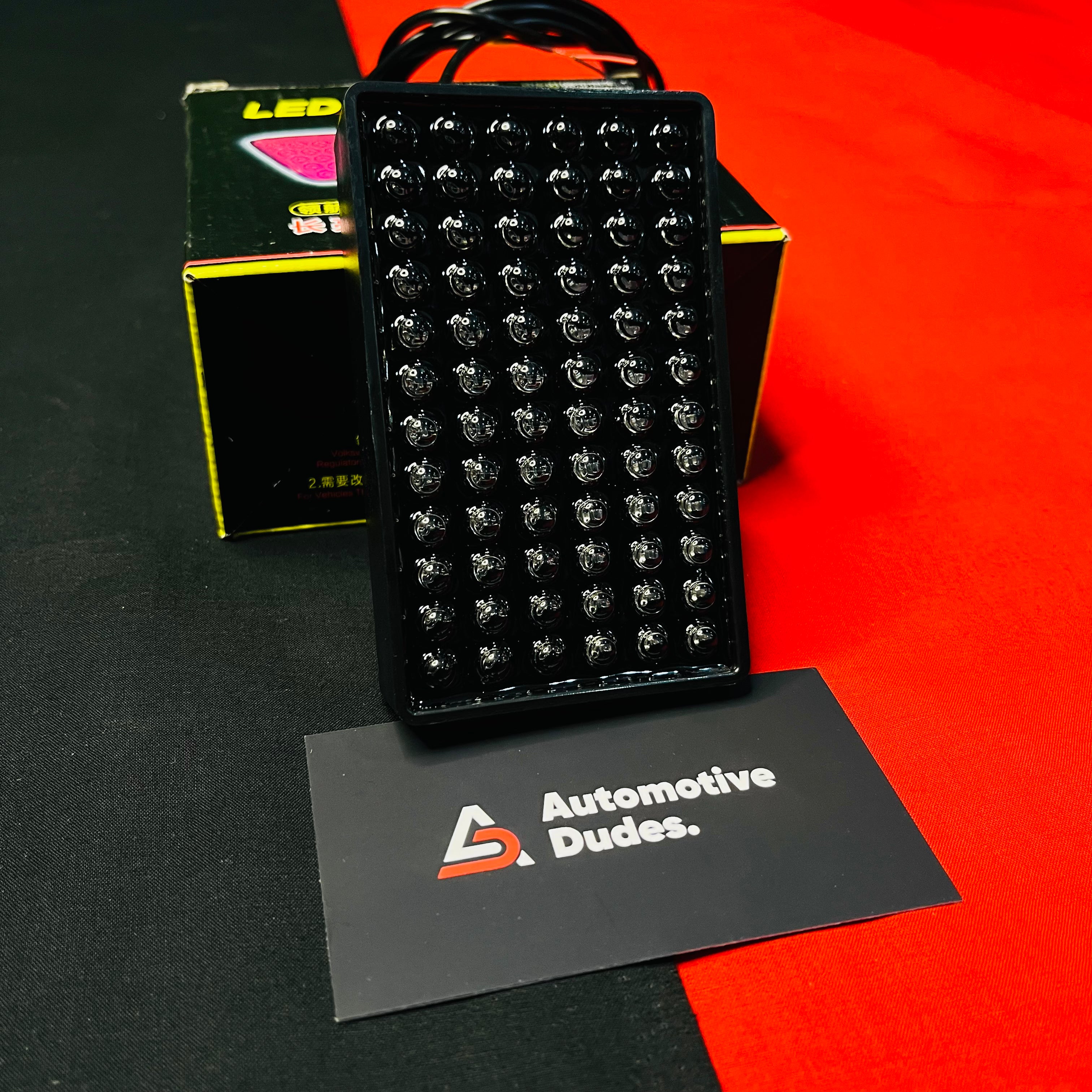 F1 72 LED Rain Flasher Black