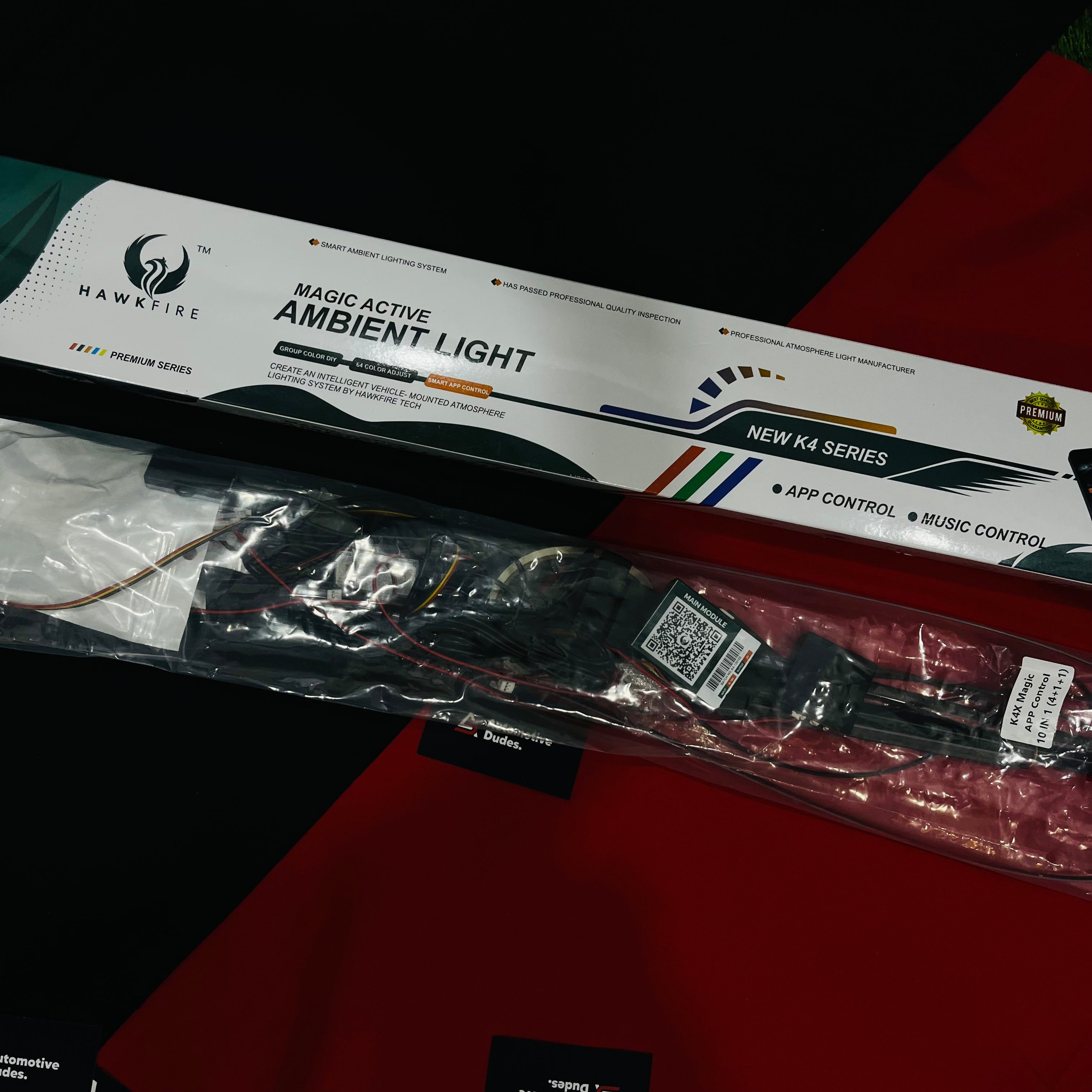 Hawkfire K4 Plus Set of 6 Ambient Lighting For Car